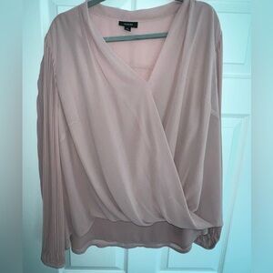 Pink blush Alfani blouse 3X